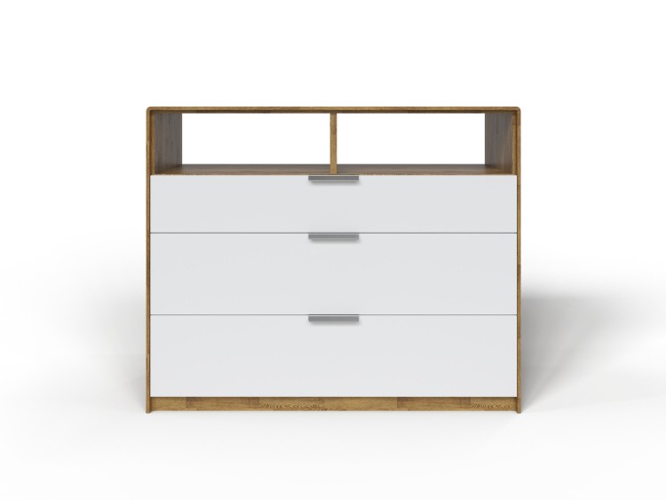 Масло-воск Антик (дуб)/Белая эмаль