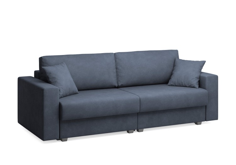 Замша синий