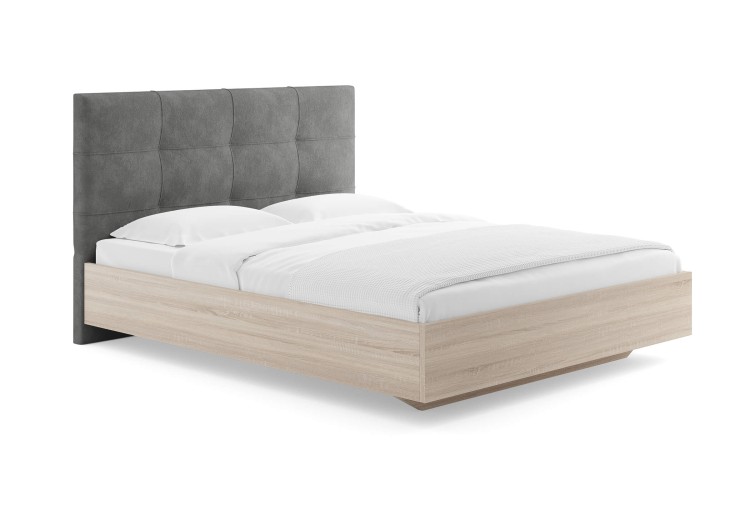 Кровать Сонум Victoria Дуб Сонома (Велюр)