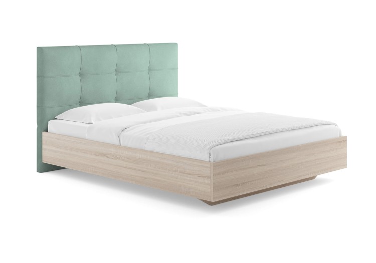 Кровать Сонум Victoria Дуб Сонома (Велюр)