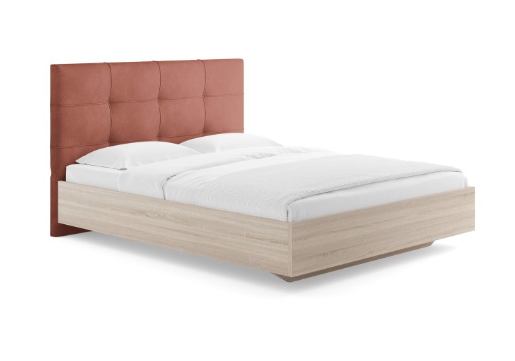 Кровать Сонум Victoria Дуб Сонома (Велюр)