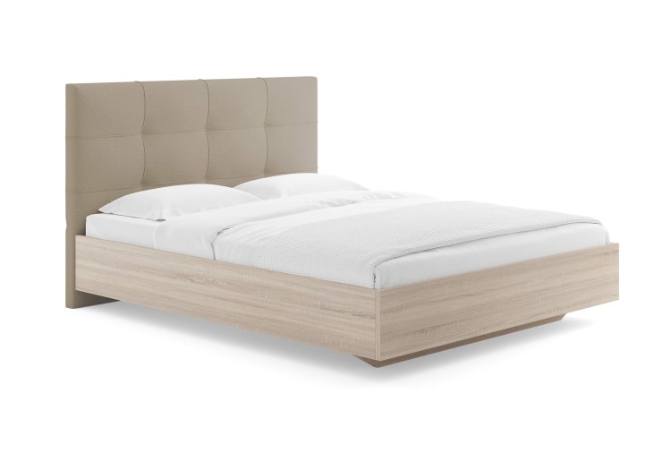 Кровать Сонум Victoria Дуб Сонома (Велюр)