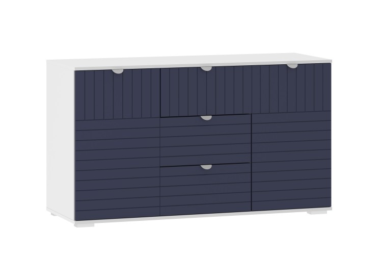 Белый/Шарли Синий