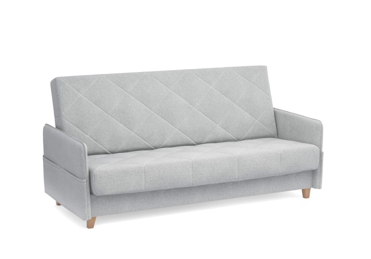 Рогожка пепельный, ножки бук