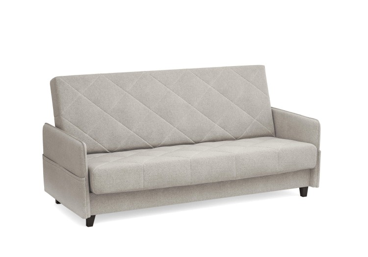 Рогожка песочный, ножки венге