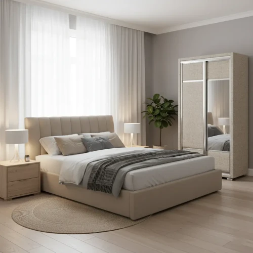 Шкаф Орматек 2х дв Orma Soft 2 (1 зеркало) Букле