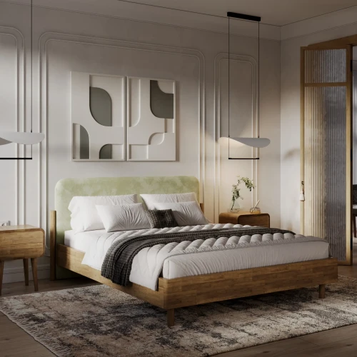 Кровать Райтон Grove (Рогожка)