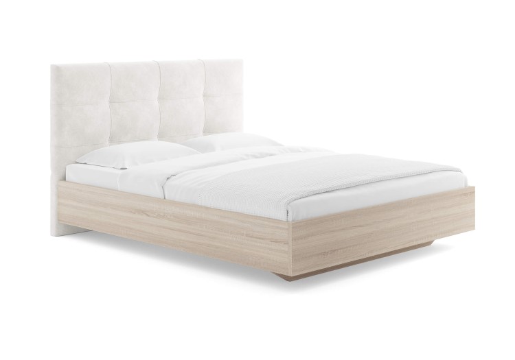 Кровать Сонум Victoria Дуб Сонома (Микровелюр)