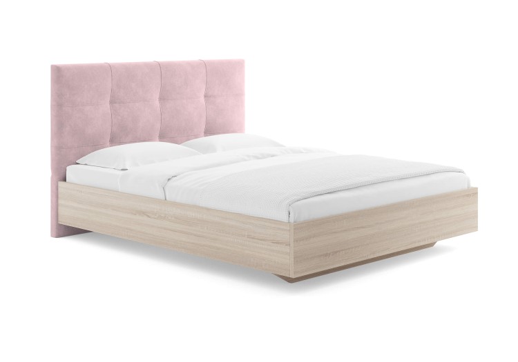 Кровать Сонум Victoria Дуб Сонома (Микровелюр)