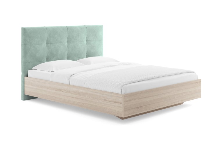 Кровать Сонум Victoria Дуб Сонома (Микровелюр)