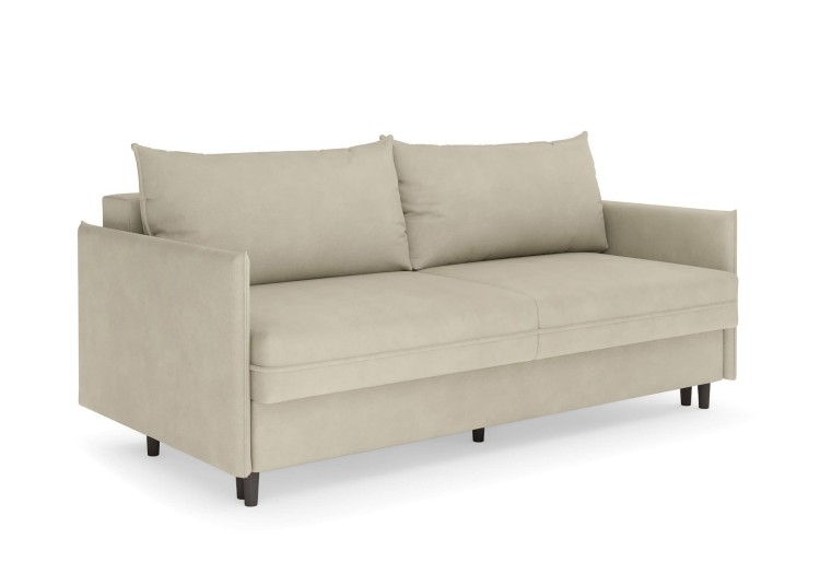 Замша кремовый, ножки венге