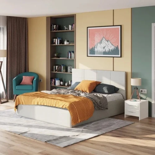 Кровать Орматек Alba Next (Рогожка)