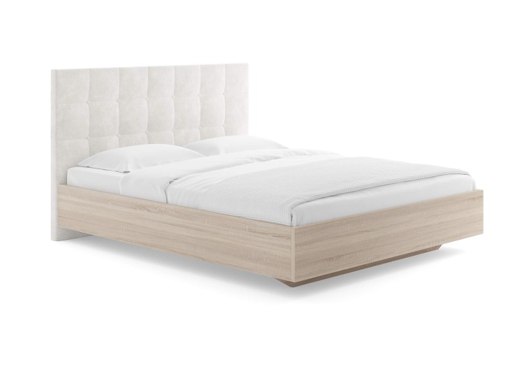 Кровать Сонум Luiza Дуб Сонома (Микровелюр)