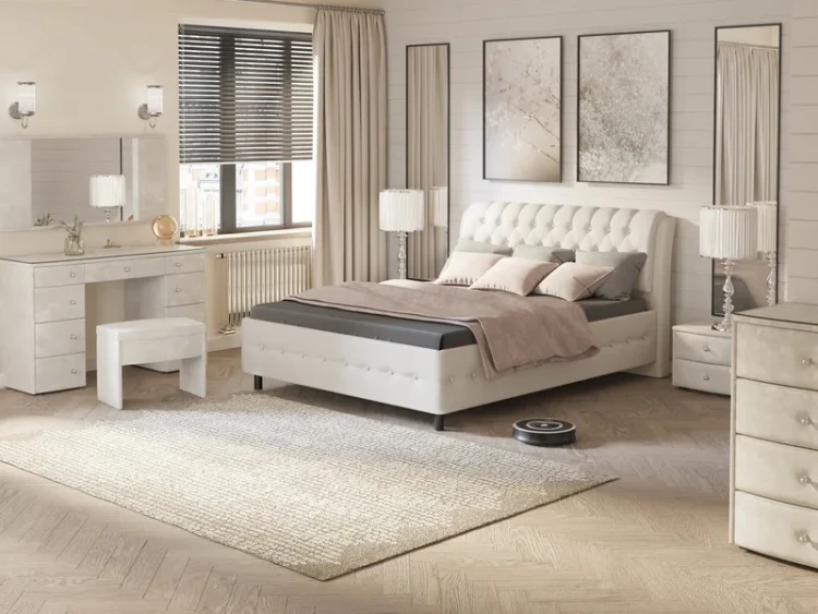 Кровать Орматек ComoVeda 4 Тетра Молочный