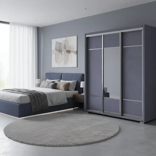 Шкаф Орматек 3х дв Orma Soft 2 (1 зеркало) Велюр