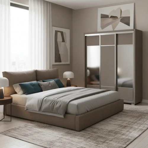 Шкаф Орматек 3х дв Orma Soft 2 (2 зеркала) Микровелюр