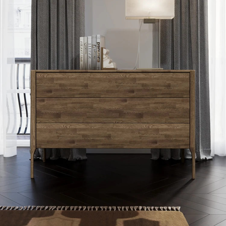 Дуб Масло-воск/Темный орех