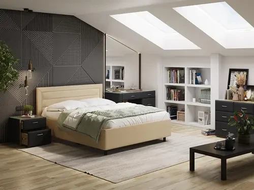 Кровать Райтон Next Life 2 Forest 4 Бежевый