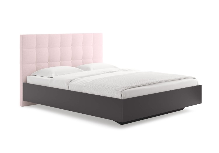 Кровать Сонум Luiza Графит (Велюр)