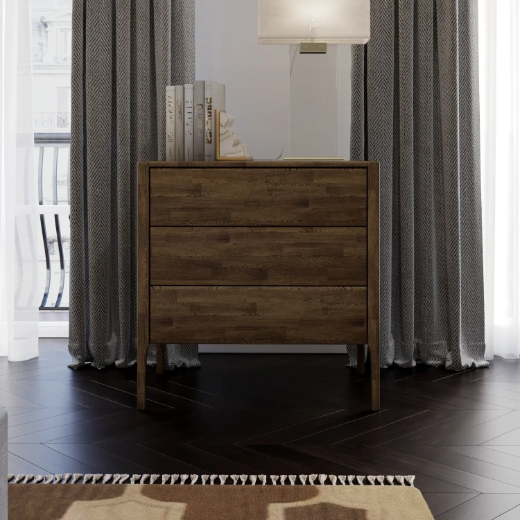 Дуб Масло-воск/Темный орех