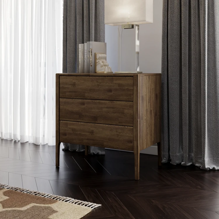 Дуб Масло-воск/Темный орех