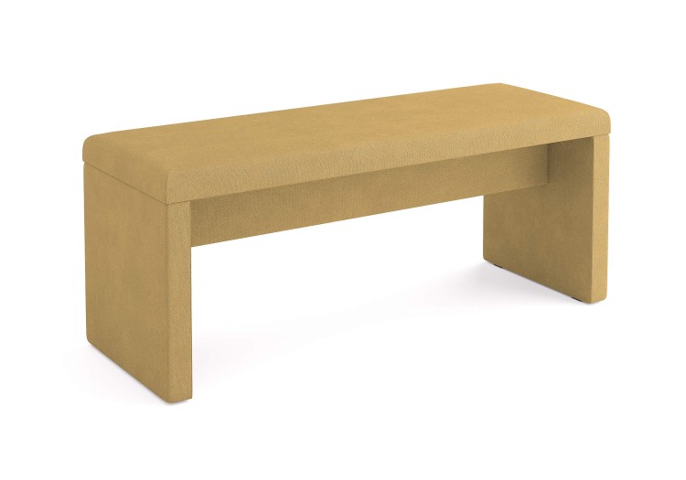 Замша горчичный