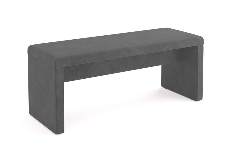 Микровелюр серый