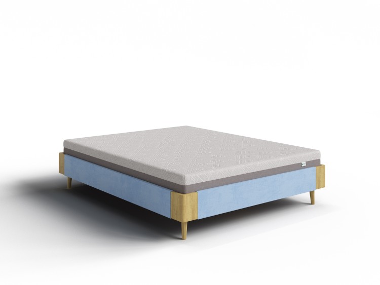 Teddy Небесно-голубой/Масло-воск Natura (Дуб)