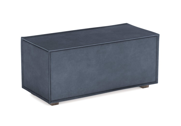 Замша синий