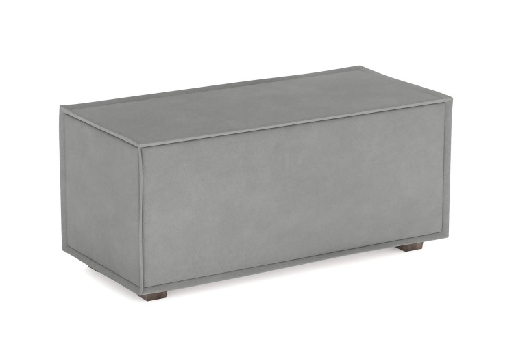 Замша серый