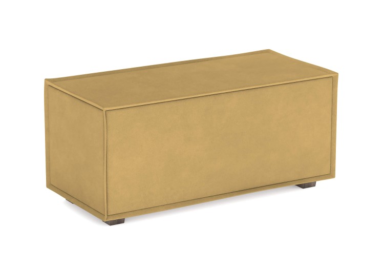 Замша горчичный