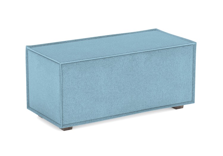 Рогожка голубой