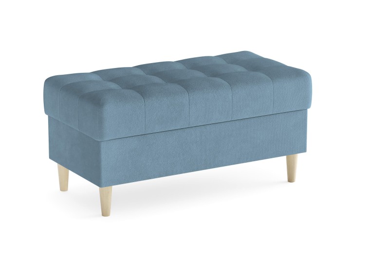 Замша голубой