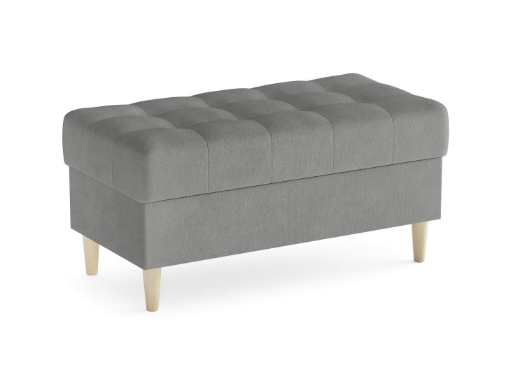 Замша серый