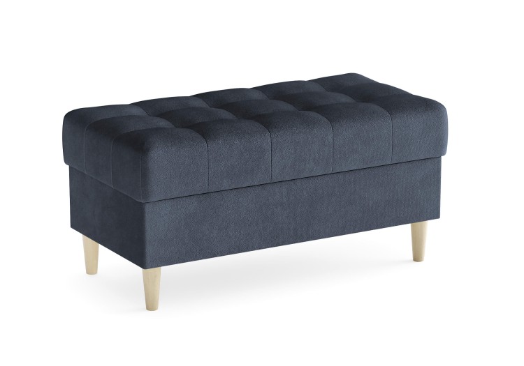 Замша синий