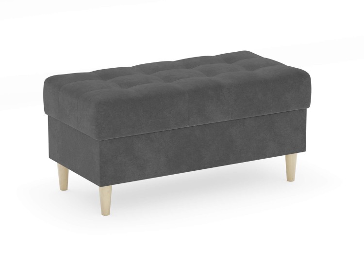 Микровелюр серый