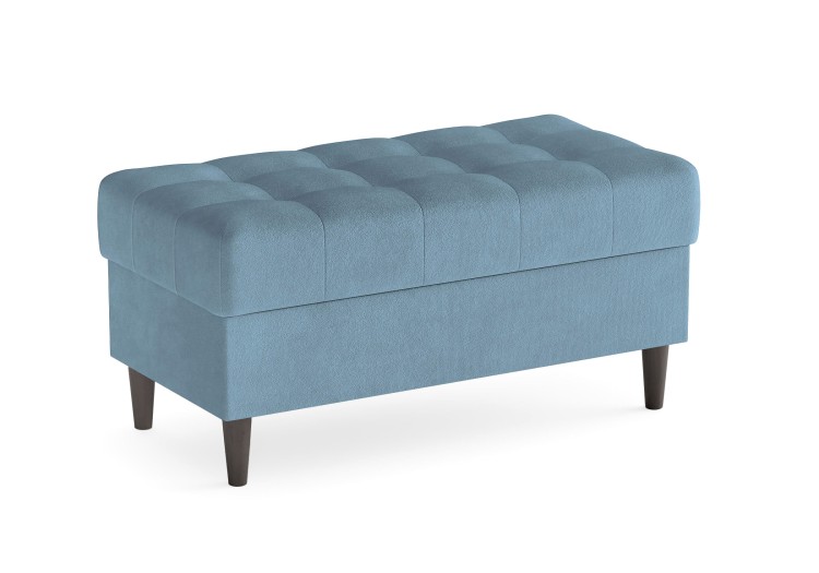 Замша голубой