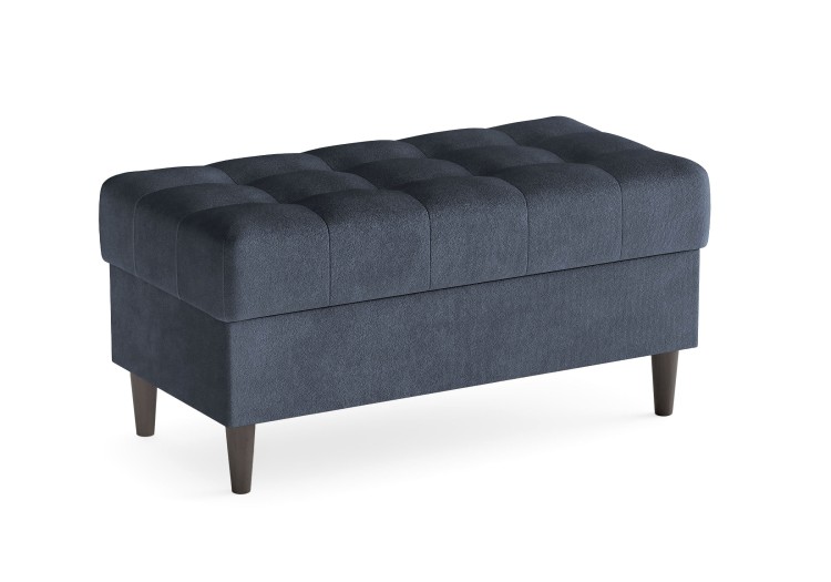 Замша синий