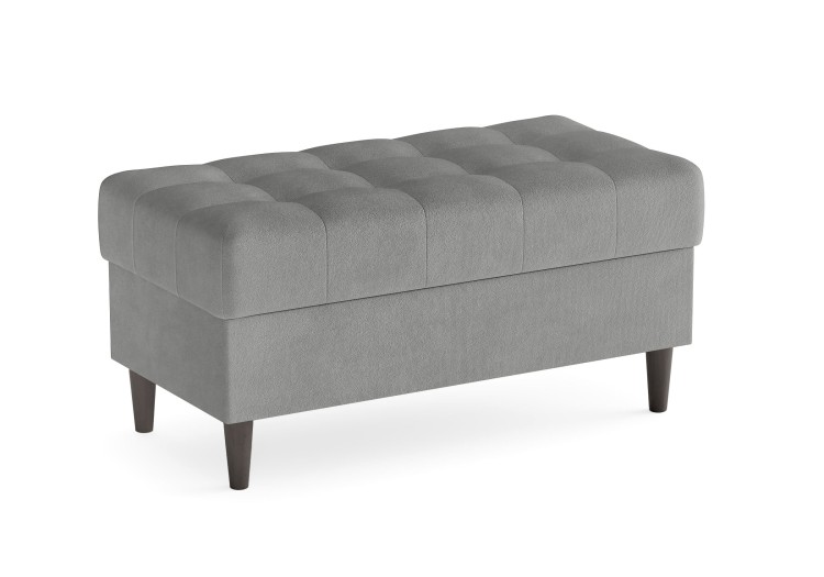 Замша серый