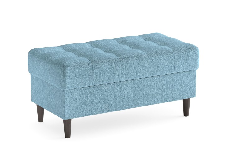 Рогожка голубой