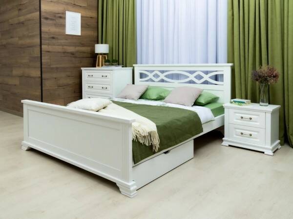 Выкатной ящик для кровати Райтон Milena 100х55х19 см, Массив Сосны